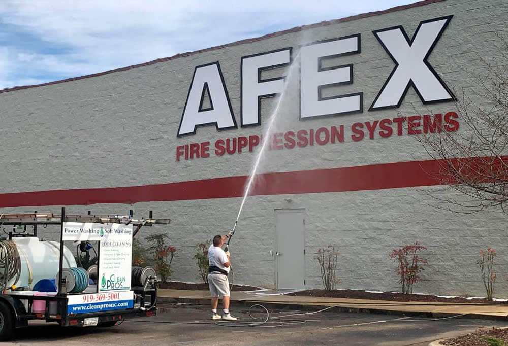 Professional Commercial Washing in Apex NC